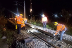 花蓮和平-宜蘭漢本鋼軌發現裂縫　3天內台鐵連發生3次鋼軌斷裂
