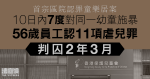 童樂居｜ 10日內7度對同一幼童施暴　56歲員工認11虐兒罪　判囚2年3月