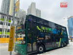 Hydrogen bus makes maiden voyage in HK