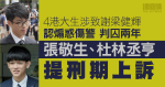 4港大生涉致謝梁健輝認罪判囚兩年　張敬生、杜林丞亨提刑期上訴