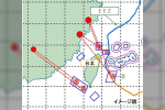 日本防衛省公佈中國飛彈路徑　曝4枚飛彈經台北上空