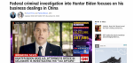 U.S. federal agency cha Biden son Hunter Biden tax cnn: focus on doing business with China