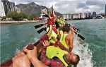 Tuen Mun Dragon Boat Race Crash oarsmen were shaken and fell into the sea