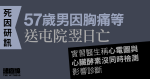 57歲男因胸痛等送院翌日亡　實習醫生稱心電圖與心臟酵素沒同時檢測、影響診斷