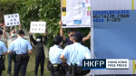 Hong Kong activists protest over fugitives detained in China, claim local police tailed group