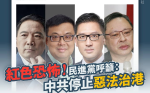 香港大抓捕 民進黨：紅色恐怖 惡法治理