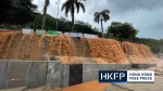 In Pictures: Hong Kong beach hit by muddy waterfall as city sees first black rainstorm of 2021