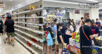 【台灣疫情】台北新北兩市超市現人潮　實施限購、顧客需留資料　經濟部籲「適量買」