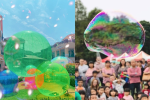 高雄 SKM Park 推「泡泡狂歡派對」！炫彩迪斯可球＋網美雲朵椅超好拍　週末還有泡泡聲光秀