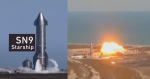 Spacex' Testflug scheiterte erneut, stürzte zu Boden und explodierte