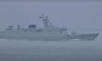 美加艦艇聯合穿越台海，中國軍艦挑釁險撞美驅逐艦，國防部呼籲尊重自由航行權