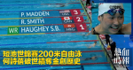 短池世錦賽200米自由泳　何詩蓓破世績奪金創歷史