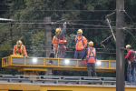 台鐵猴硐瑞芳邊坡坍方路段搶修收尾　預計3日清晨雙線雙向通車