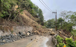 地震後大雨再襲！赤科山產業道路剛搶通又坍方