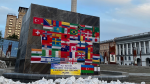 台灣援助烏克蘭　中華民國國旗現身基輔廣場