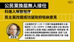 公民黨換屆無人接任 料進入解散程序 民主黨改選成功望政府吸納意見