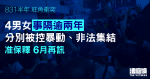 831 半年旺角衝突｜4 男女事隔逾兩年被控暴動及非法集結　6 月再訊