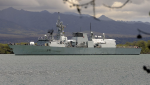 國防部：加拿大籍護衛艦今日行經台灣海峽