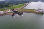 午後雷陣雨加持！湖山水庫滿庫溢流　仁義潭水庫水量將達半庫