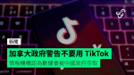 加拿大政府警告不要用 TikTok　情報機構認為數據會被中國政府存取