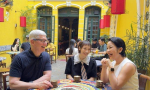 蘋果庫克訪河內：和越南流行天后喝蛋咖啡，也宣布加碼投資越南