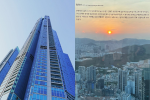 【2022 韓國必訪景點直擊】釜山最新地標 X the SKY 觀景台！在 100 樓俯瞰海雲台、賞高空光影秀　最佳觀賞時間推薦