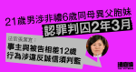 被指非禮6歲同母異父胞妹　21歲男認罪判囚2年3月