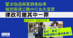 警涉偽造兩案調查結果　被控兩項公職中行為失當罪　律政司撤其中一罪