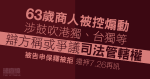 63歲商人被控煽動、涉鼓吹港獨等　辯方稱或爭議司法管轄權　被告申保釋被拒