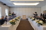 貝里斯總理訪台南 賴副總統奇美博物館設宴款待