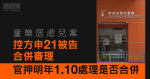 童樂居虐兒案｜控方申 21 被告合併審訊　官押後明年 1.10 處理