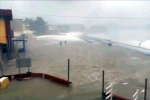 【災情片】中颱杜蘇芮重創澎湖　停車場海水倒灌超驚悚