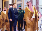 晤沙特王儲捱批 馬克龍：非忽視人權