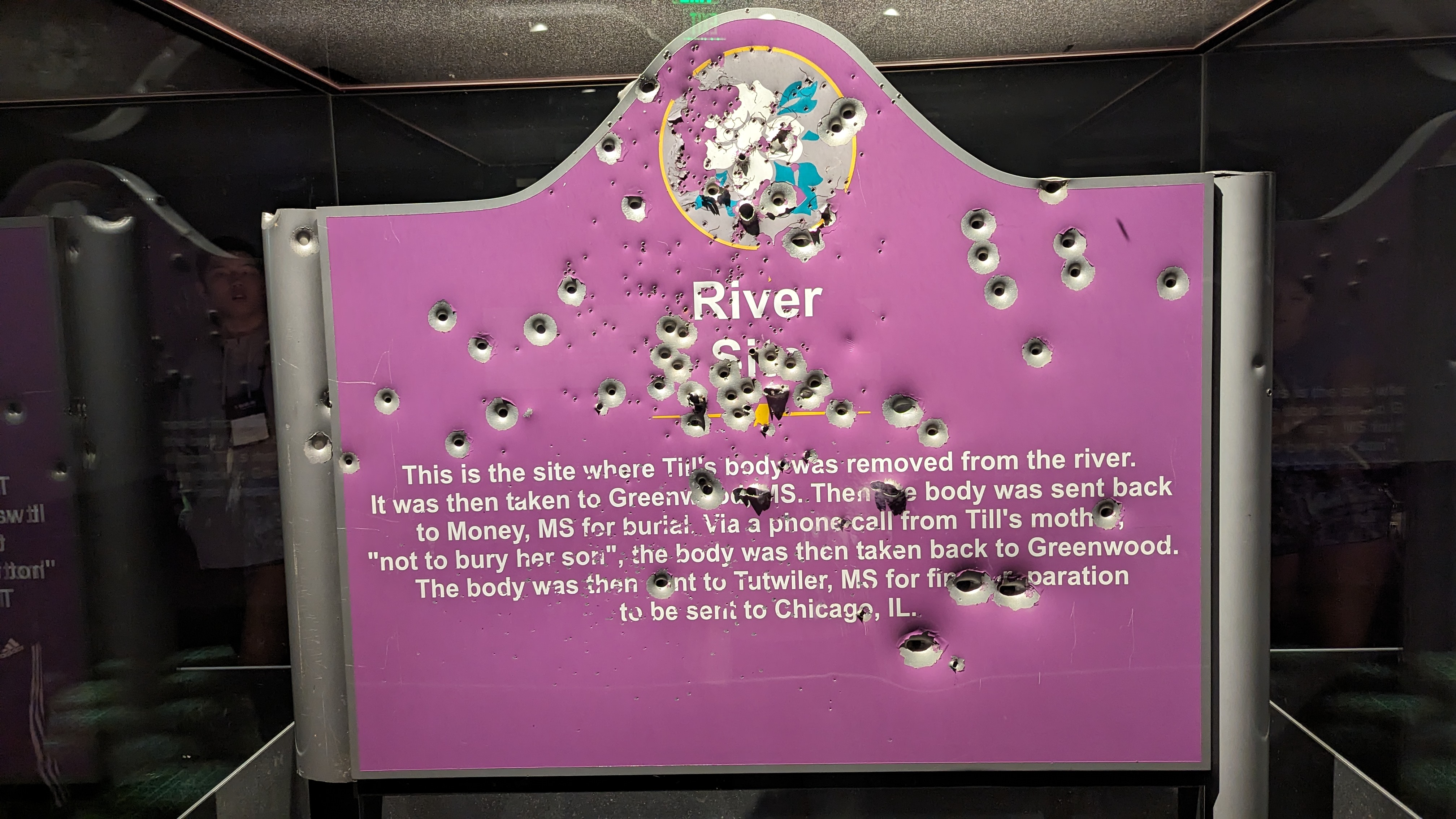 River Site This is the site where Emmett's body was removed from the river. It was then taken to Greenwood, MS. Then the body was sent back to Money, MS for burial. Via a phone call from Till's...