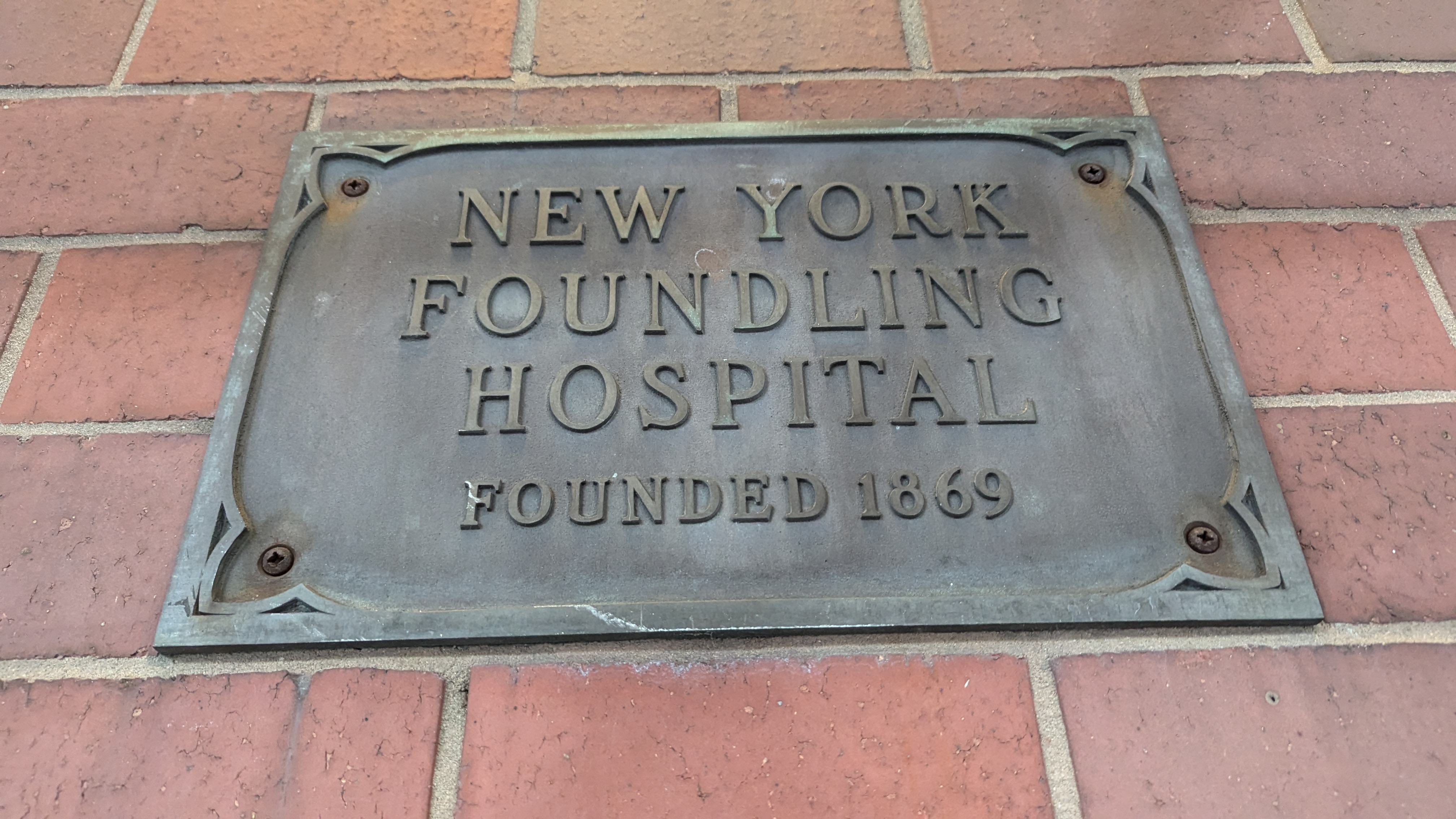 NEW YORK FOUNDLING HOSPITAL FOUNDED 1869 Submitted by @lampbane