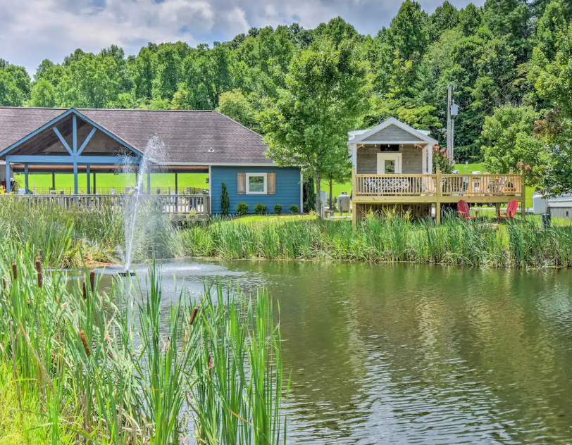 Waterside Fishing Pond