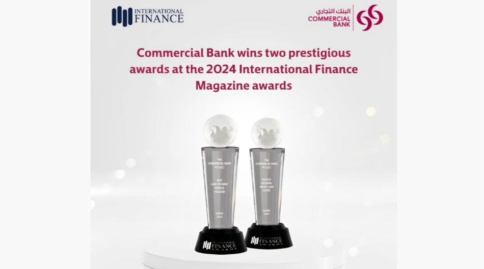 Commercial Bank Wins Two ‘Prestigious’ Accolades at 2024 International Finance Magazine Awards	