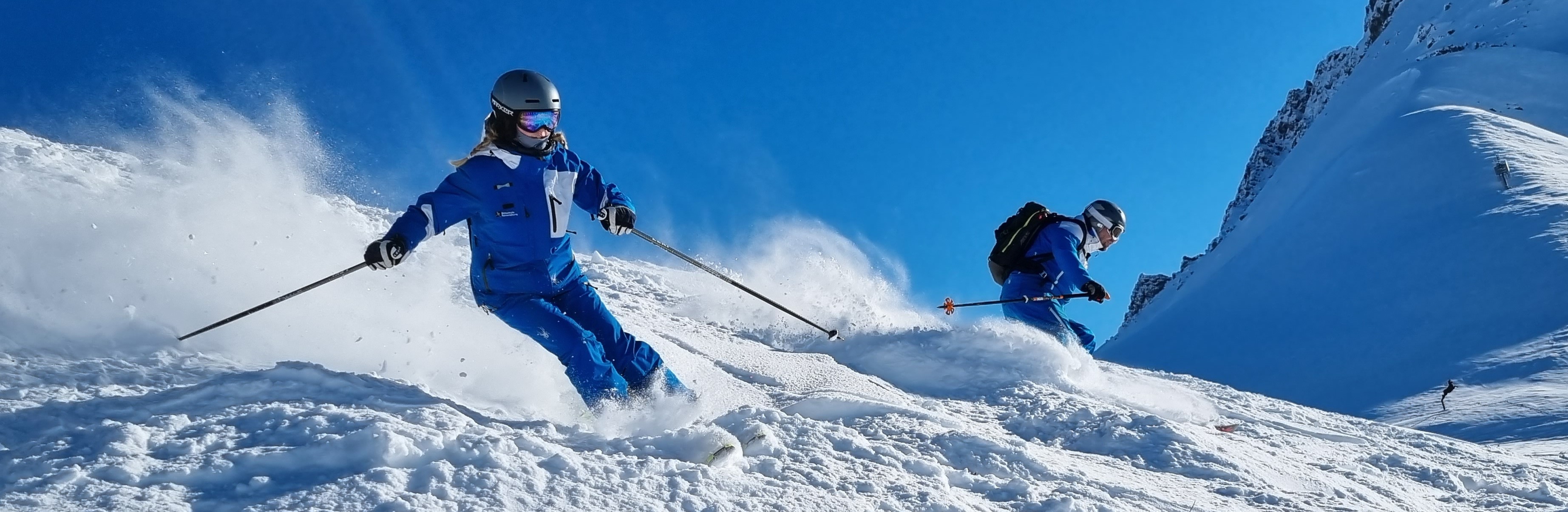 Skischule RV Einweisung Powder