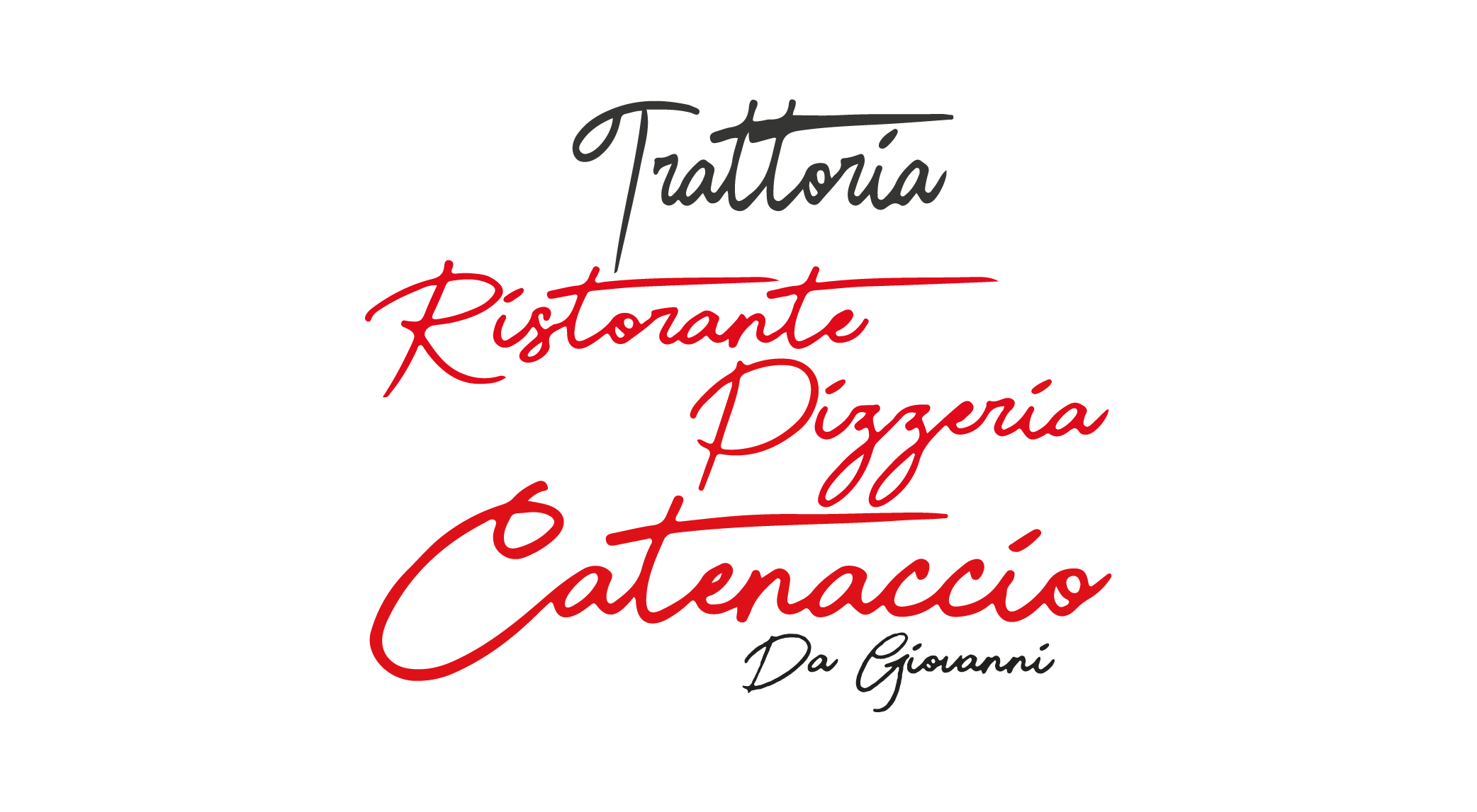 Logo Trattoria Ristorante Pizzeria Catenaccio Da Giovanni