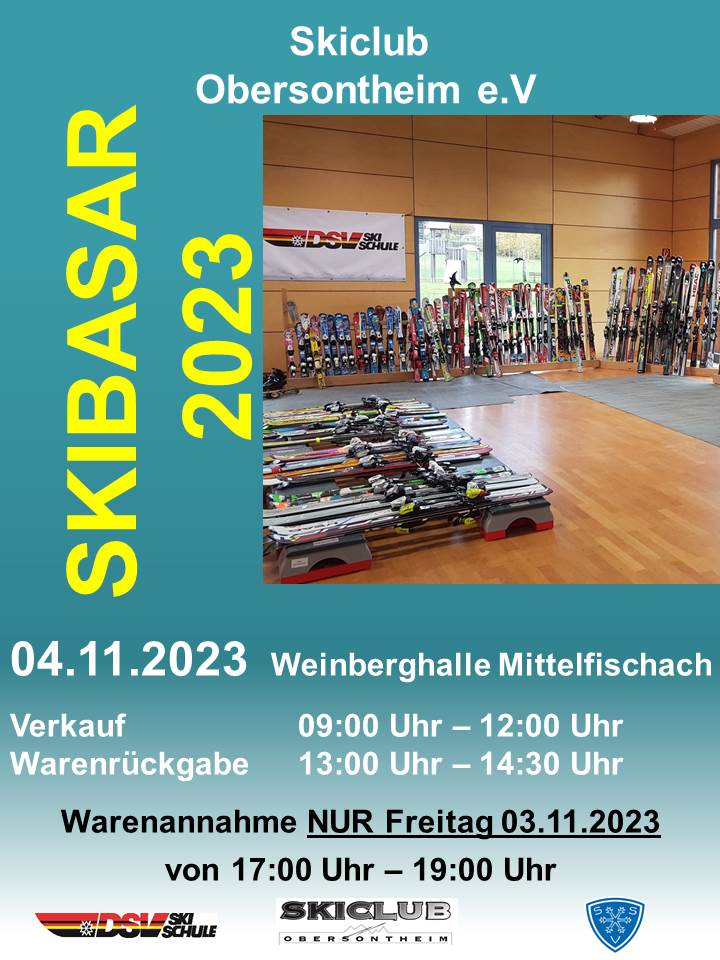 Skibasar Flyer 2022