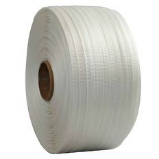 Fita de cintar têxtil trançada 13 mm x 1100 m - Qualidade PRO TECPLAST FT - Alta resistência 350kg - Cinta têxtil PET