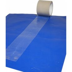 Tarpaulin repair adhesive 50mm x 20m - PRO TECPLAST ADHREP Quality - For all types of tarpaulins including greenhouse tarpaulins and PVC canvases