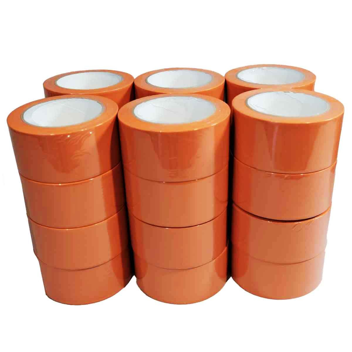 Expertise Kort geleden vreemd PVC-tape Oranje voor de Bouw 75 mm x 33 m – Plakband - Doos van 24 rollen