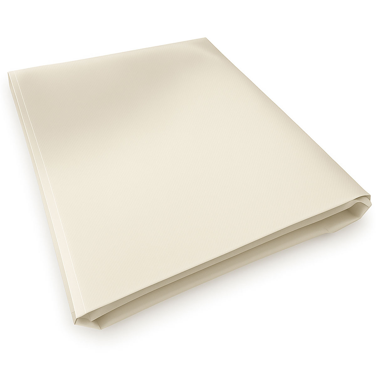Dakzeil zonder Zeilringen 1,5x8 m Witte - 10 jaar Garantie TECPLAST - XP640TO - Waterdicht PVC dekzeil - Made in France
