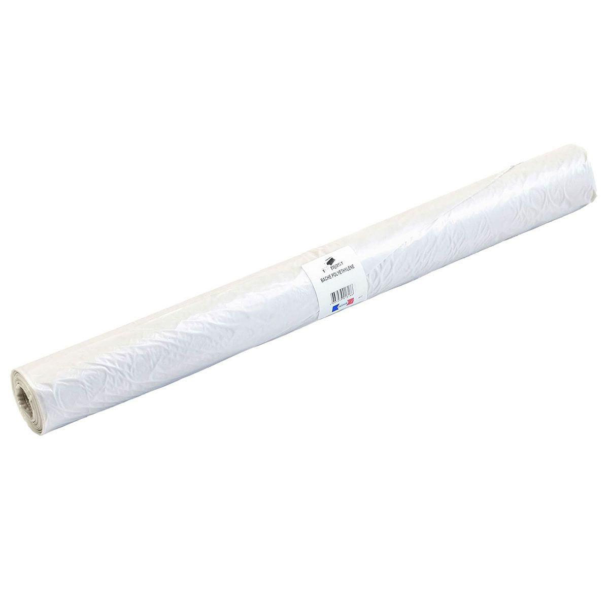 Bâche peinture en ROULEAU 3x15 m - Haute Qualité TECPLAST 80RPE - Rouleau  plastique de protection pour sol