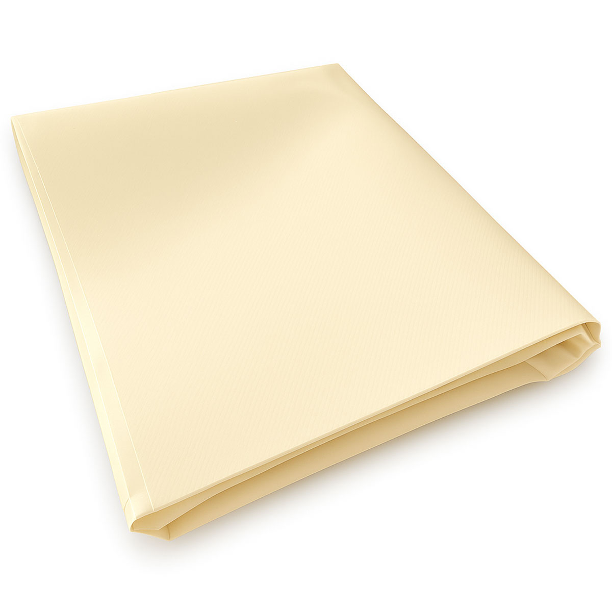 Lona Agrícola sin Ojales 3x3 m Marfil - Garantía de 10 años TECPLAST - XP640AG - Lona de PVC Impermeable - Hecha en Francia