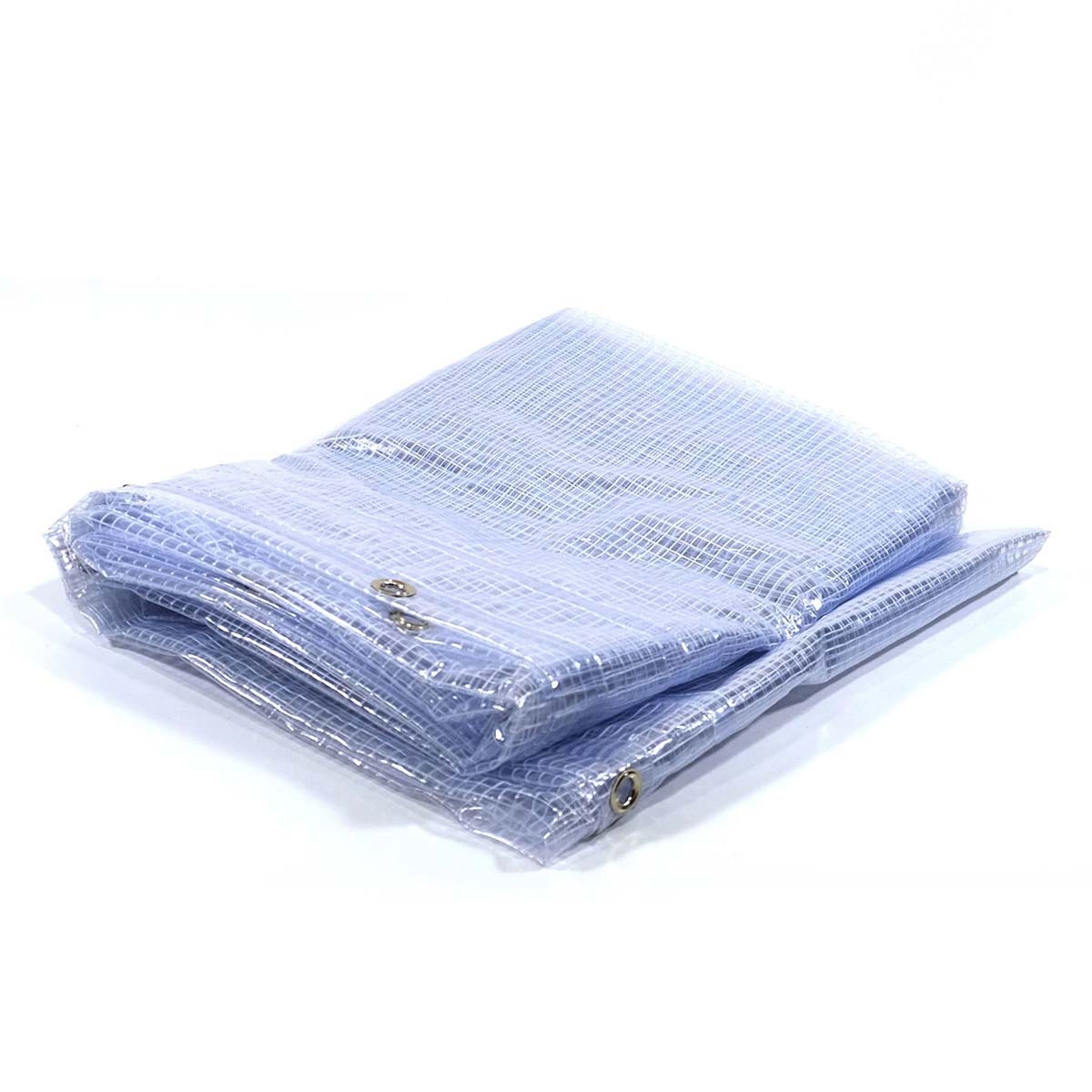 Bâche Agricole 2,1x4,5 m - Garantie 5 ans TECPLAST - SP400AG - Bâche Armée Transparente étanche - Anti-UV - Made in France
