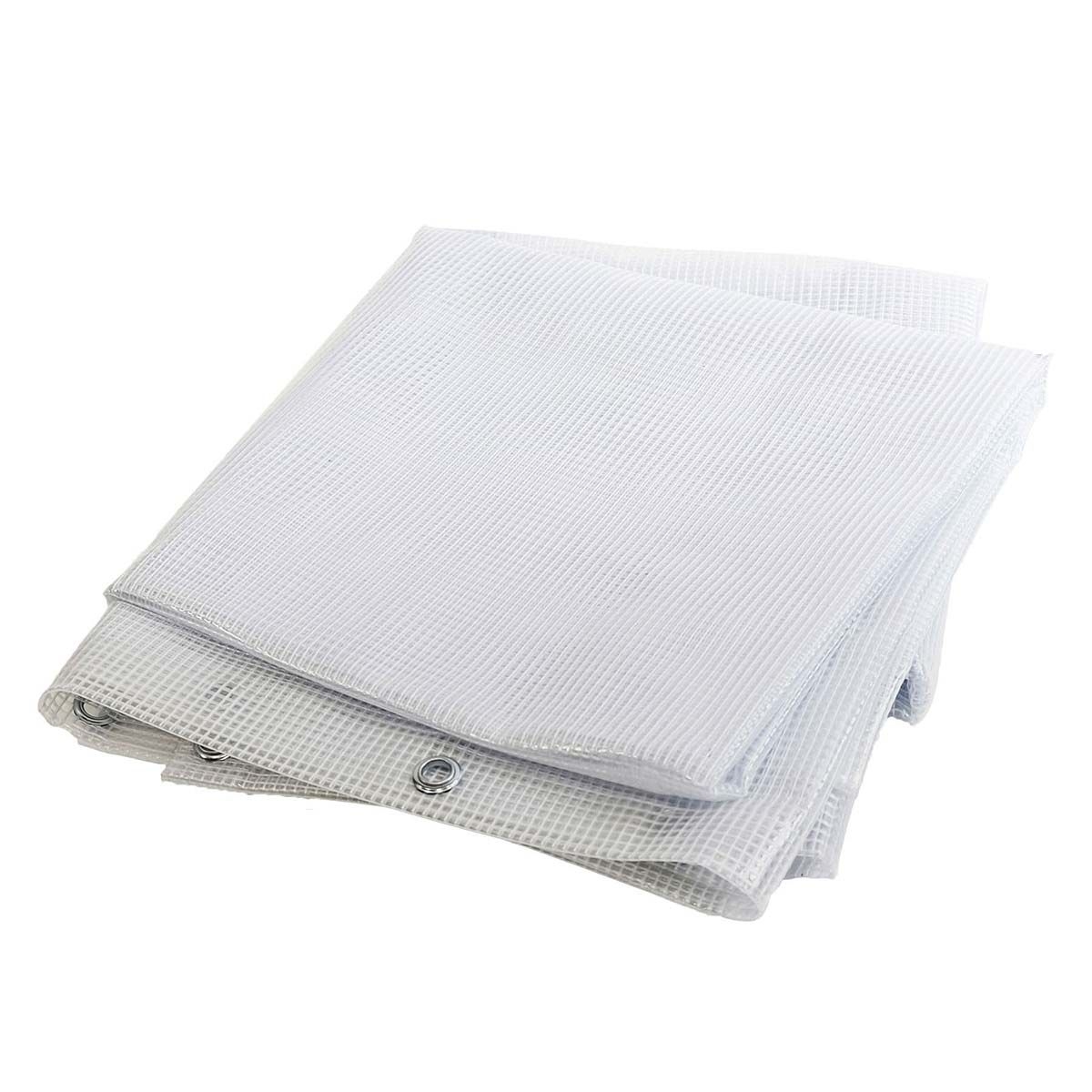Bâche pour Carport 2x3,5 m - Garantie 7 ans TECPLAST - SP500CP - Bâche Armée Transparente pour abri de voiture - Made in France