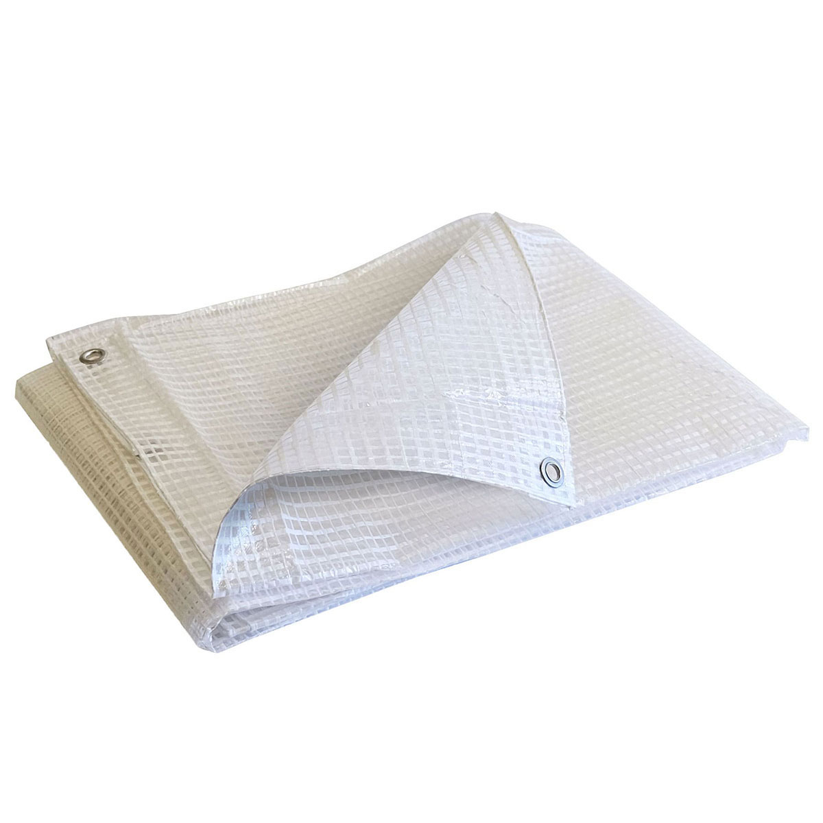 Agricultural Tarpaulin 4x6 m - TECPLAST - TR170AG - Transparent Reinforced Tarpaulin - High Quality - Waterproof - Anti-UV Resistance