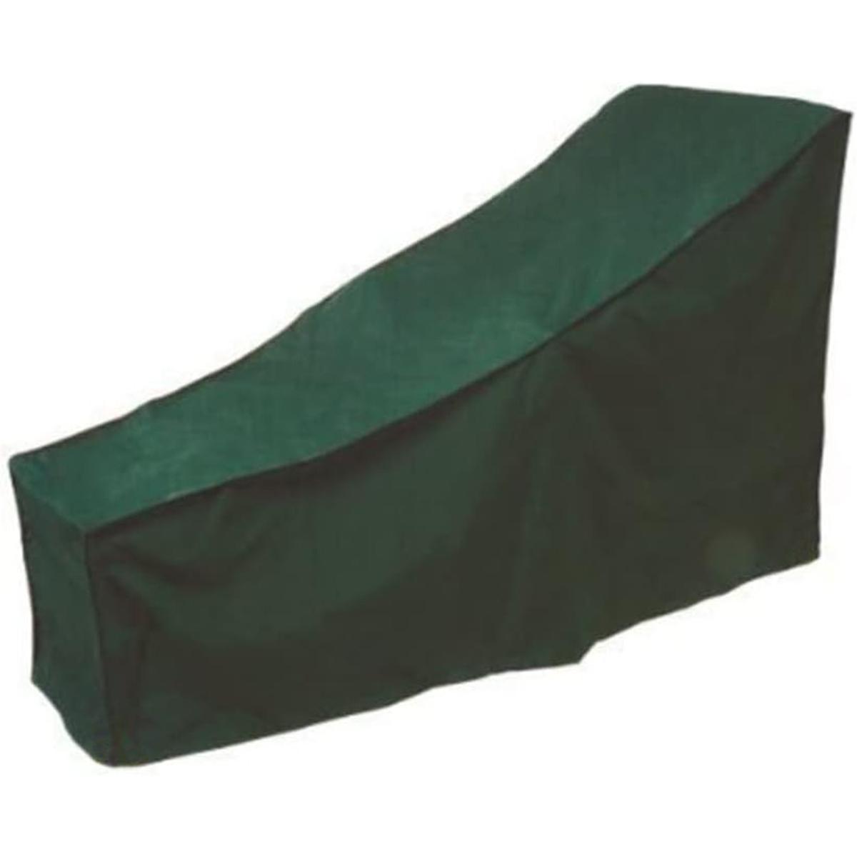 Segunda Vida : Cobertura protetora de PVC verde para espreguiçadeira - C 175cm X l 76cm X h 30/79cm (Novo estado: Coleção antiga)